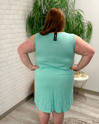 Reina Tank Dress in Mint