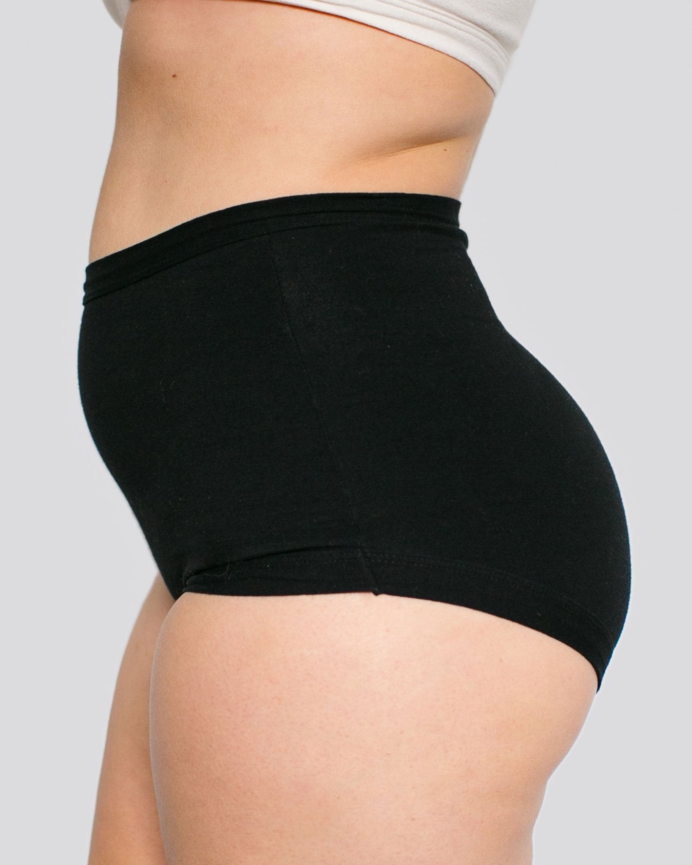 REBEL WAVE丨\"╋\" SLOGAN PANTIES-Black REBEL WAVE丨