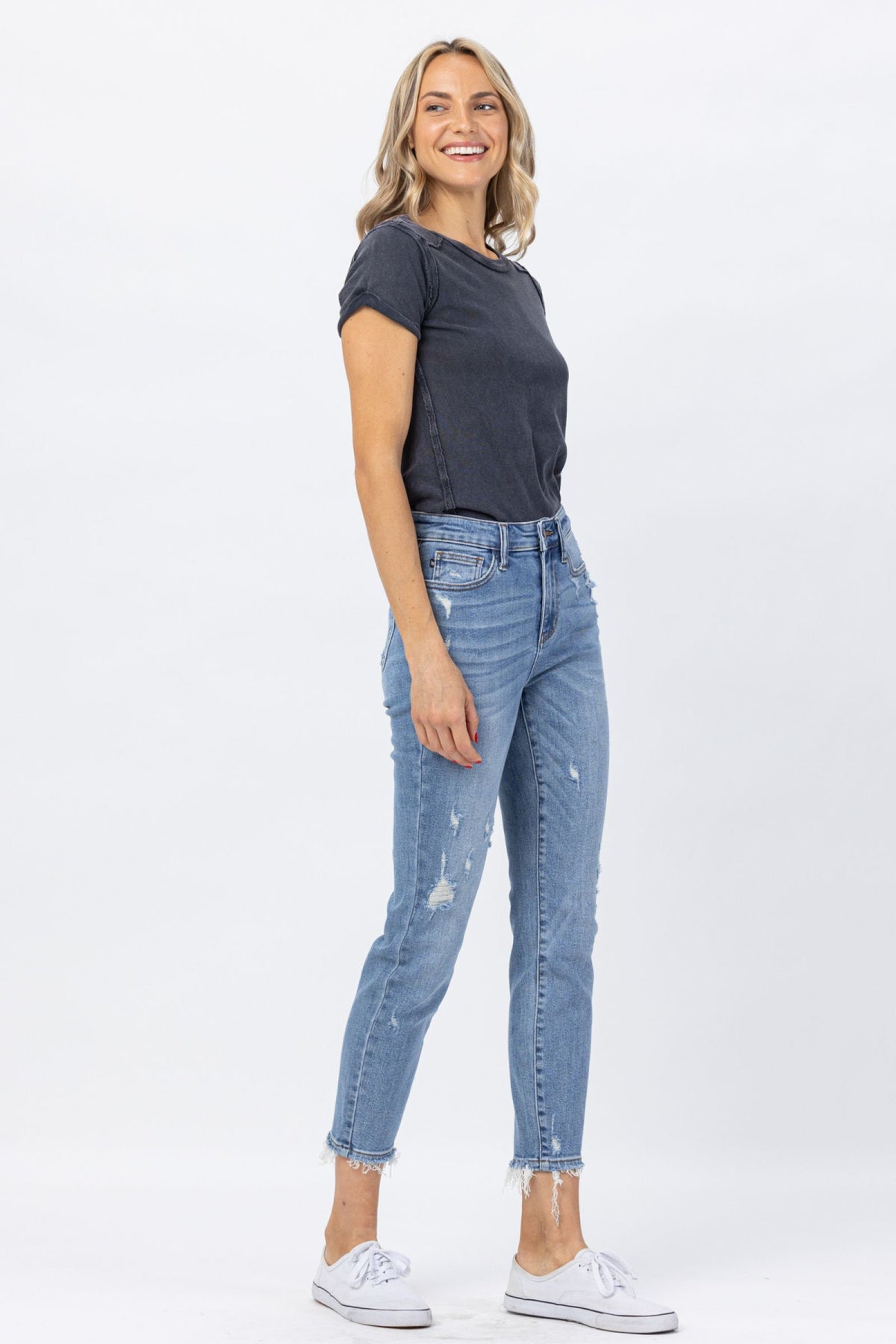 Mineral Washed Relaxed Fit Jean