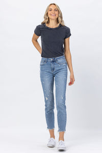 Mineral Washed Relaxed Fit Jean