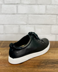 Limoges Lace Up Sneaker in Onyx - Wide Width!